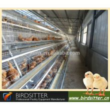 Nouvelle cage d&#39;oiseaux automatique pour les poules pondeuses chinoises